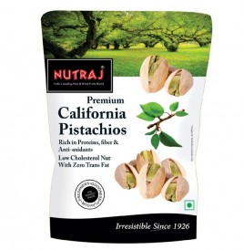 Nutraj Premium California Pistachios   Pack  250 grams
